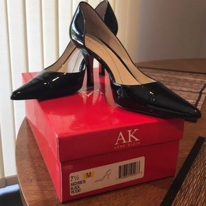 Swanky Black Patent AK Pumps